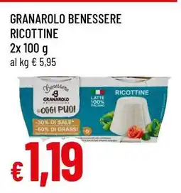 Famila GRANAROLO BENESSERE RICOTTINE offerta