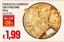 Famila FOCACCIA ALLA GENOVESE CON STRACCHINO offerta