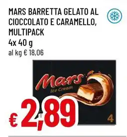 Famila Mars Barretta Gelato al Cioccolato e Caramello, Multipack offerta