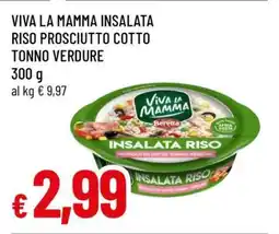 Famila VIVA LA MAMMA INSALATA RISO PROSCIUTTO COTTO TONNO VERDURE offerta