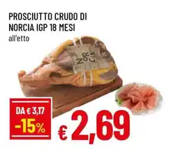 Famila PROSCIUTTO CRUDO DI NORCIA IGP 18 MESI offerta