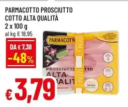 Famila Parmacotto Prosciutto Cotto Alta Qualità offerta