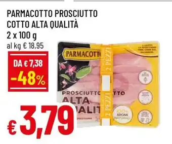 Famila Parmacotto Prosciutto Cotto Alta Qualità offerta