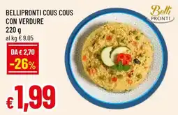 Famila BELLIPRONTI COUS COUS CON VERDURE offerta