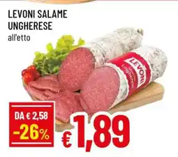 Famila LEVONI Salame Ungherese offerta