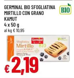 Famila GERMINAL BIO SFOGLIATINA MIRTILLO CON GRANO KAMUT offerta