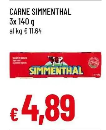 Famila CARNE SIMMENTHAL offerta