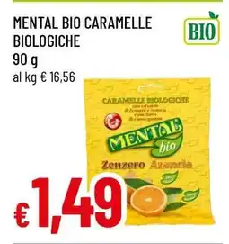 Famila MENTAL BIO CARAMELLE BIOLOGICHE offerta