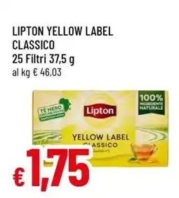 Famila Lipton Yellow Label Classico offerta