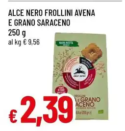 Famila ALCE NERO FROLLINI AVENA E GRANO SARACENO offerta