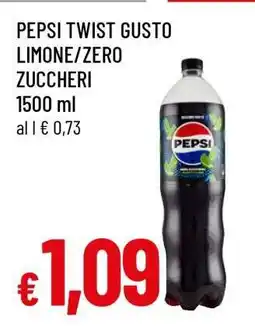 Famila PEPSI TWIST GUSTO LIMONE/ZERO ZUCCHERI offerta