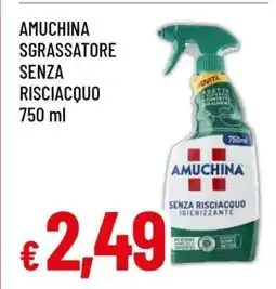 Famila AMUCHINA SGRASSATORE SENZA RISCIACQUO 750 ml offerta