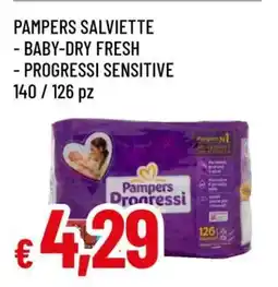 Famila Pampers Salviette offerta