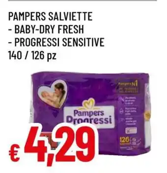 Famila Pampers Salviette offerta