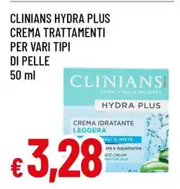 Famila Clinians Hydra Plus Crema Trattamenti offerta