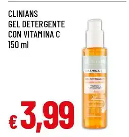Famila CLINIANS Gel Detergente Con Vitamina C offerta