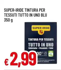Famila SUPER-IRIDE TINTURA PER TESSUTI TUTTO IN UNO BLU offerta