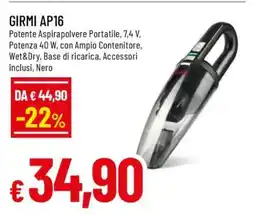 Famila GIRMI AP16 offerta