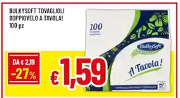 Famila BULKYSOFT TOVAGLIOLI DOPPIOVELO A TAVOLA! offerta