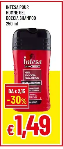 Famila INTESA POUR HOMME GEL DOCCIA SHAMPOO offerta