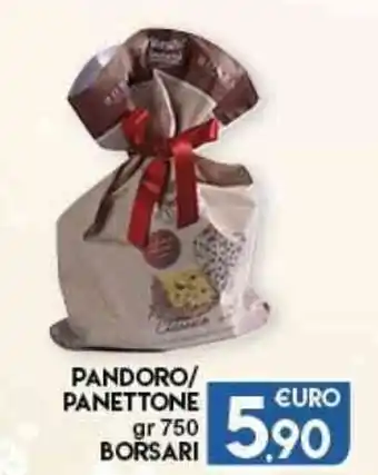 Borsari Pandoro/Panettone 750 gr