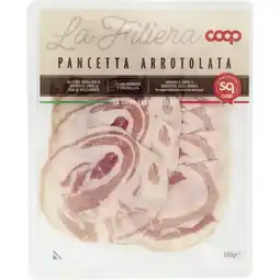 Coop PANCETTA ARROTOLATA DI SUINO AFFETTATA COOP offerta