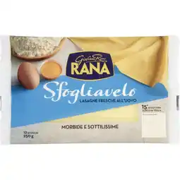 Coop PASTA FRESCA PER LASAGNE SFOGLIAVELO RANA offerta