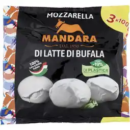 Coop MOZZARELLA DI LATTE DI BUFALA MANDARA offerta