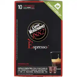 Coop CAPSULE COMPATIBILI NESPRESSO VERGNANO offerta