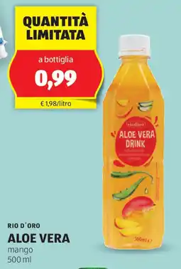 ALDI RIO D'ORO Aloe vera offerta