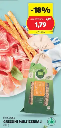 ALDI Bio natura grissini multicereali offerta