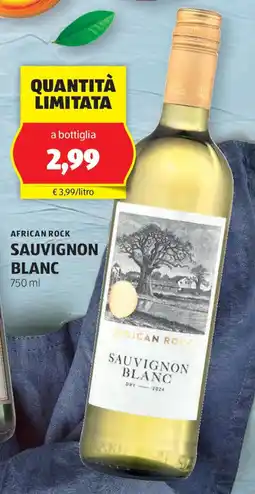 ALDI AFRICAN ROCK Sauvignon blanc offerta