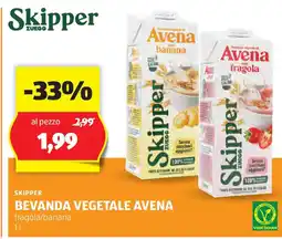 ALDI SKIPPER Bevanda vegetale avena offerta
