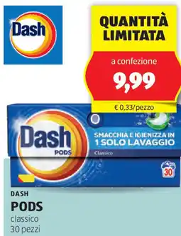 ALDI DASH Pods offerta