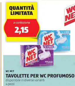 ALDI WC NET Tavolette per wc profumoso offerta