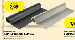ALDI HOME CREATION Tappetino antiscivolo offerta