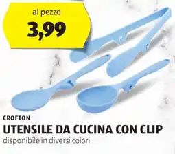 ALDI CROFTON Utensile da cucina con clip offerta