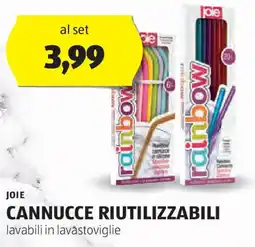 ALDI JOIE Cannucce riutilizzabili offerta