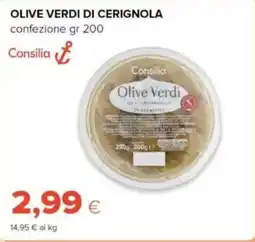 Tigre Consilia olive verdi di cerignola offerta