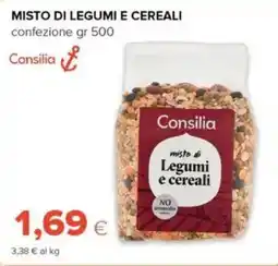 Tigre Consilia misto di legumi e cereali offerta