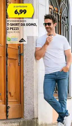 ALDI UP 2 FASHION BASICS T-shirt da uomo offerta