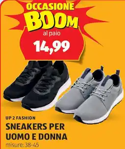 ALDI UP 2 FASHION Sneakers per uomo e donna offerta