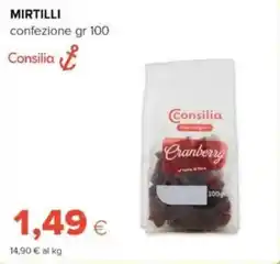 Tigre Consilia mirtilli offerta