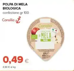 Tigre Consilia polpa di mela biologica offerta