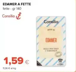 Tigre Consilia edamer a fette fette offerta