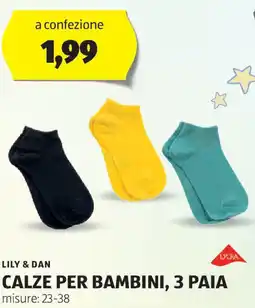 ALDI LILY & DAN Calze per bambini offerta