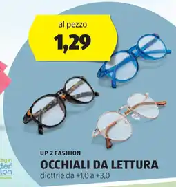 ALDI UP 2 FASHION Occhiali da lettura offerta