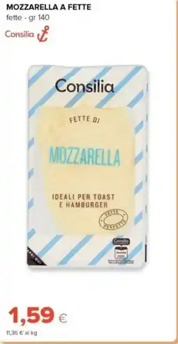 Tigre Consilia mozzarella a fette offerta