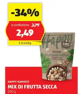 ALDI HAPPY HARVEST Mix di frutta secca offerta