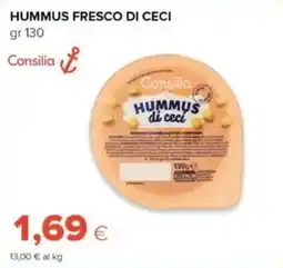 Tigre Consilia hummus fresco di ceci offerta